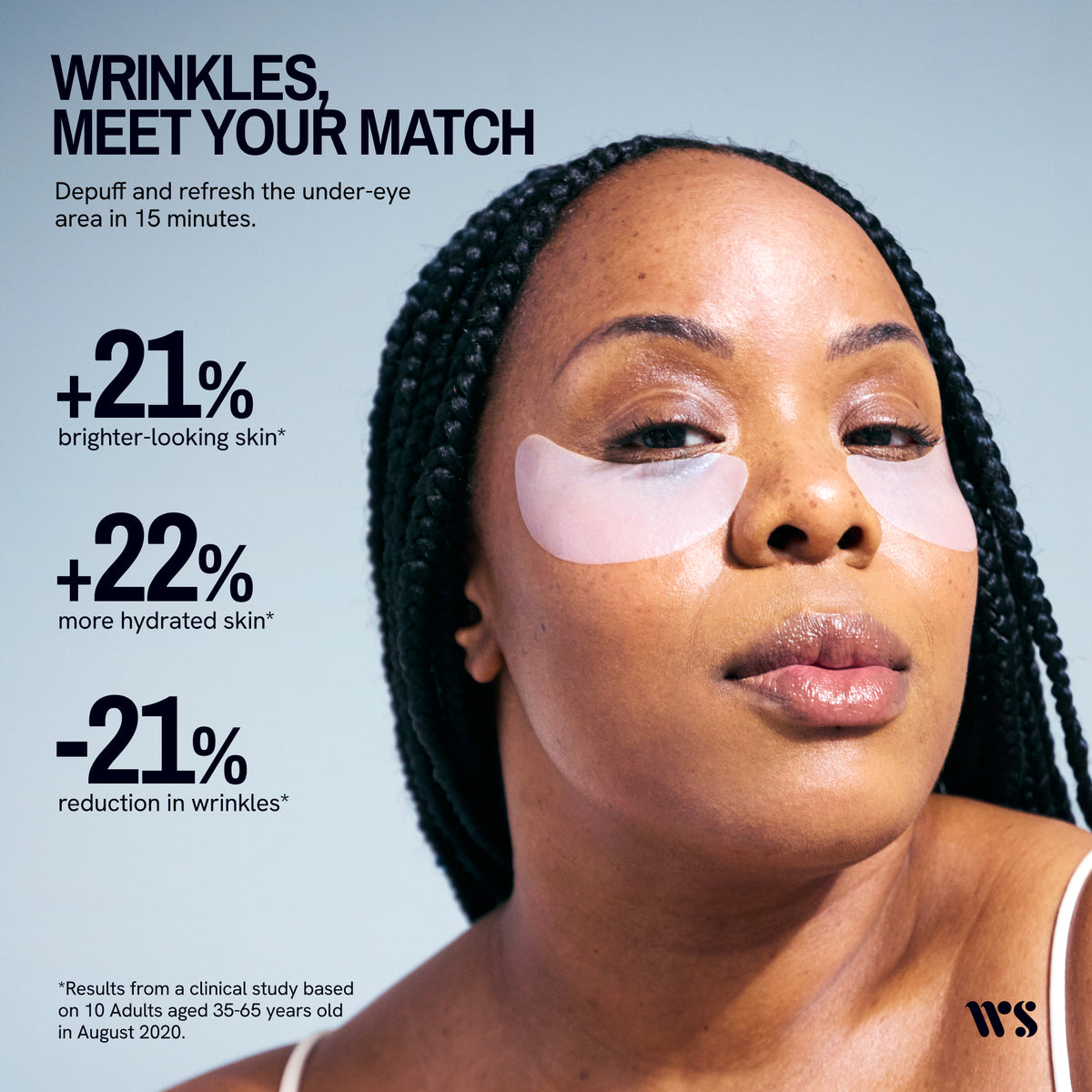 Wrinkles Schminkles Eye Brightening & Depuffing Mask - 5 Masks