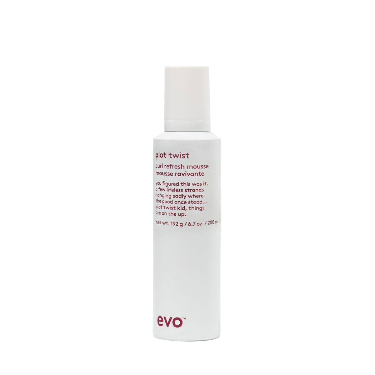 evo Plot Twist Curl Refresh Mousse 200ml