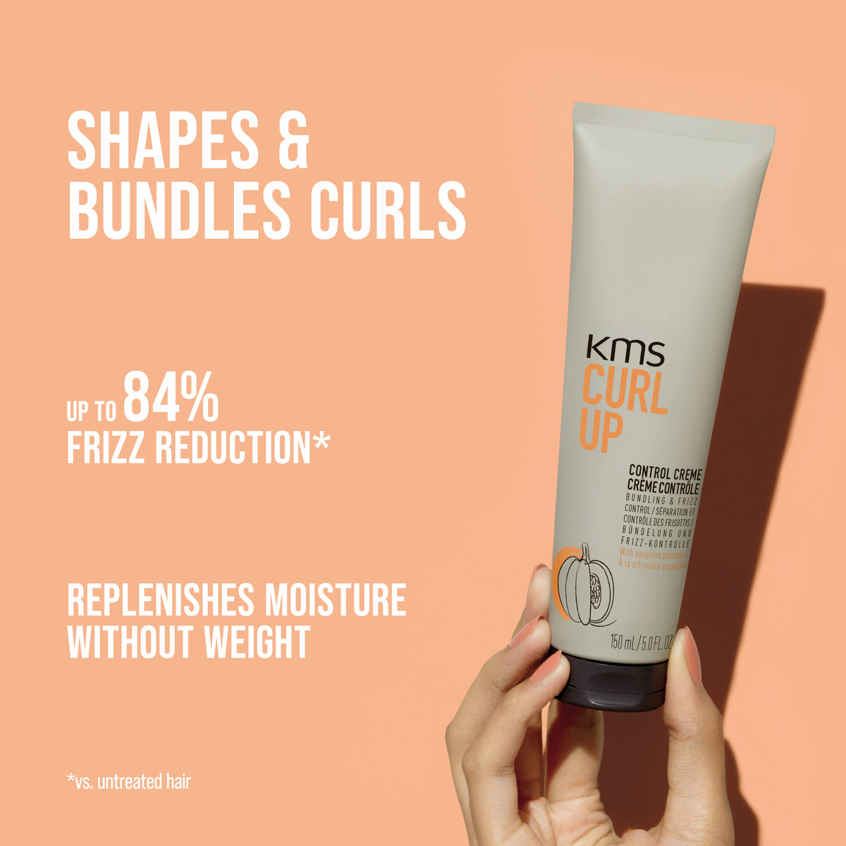 KMS Curlup Control Creme 150ml