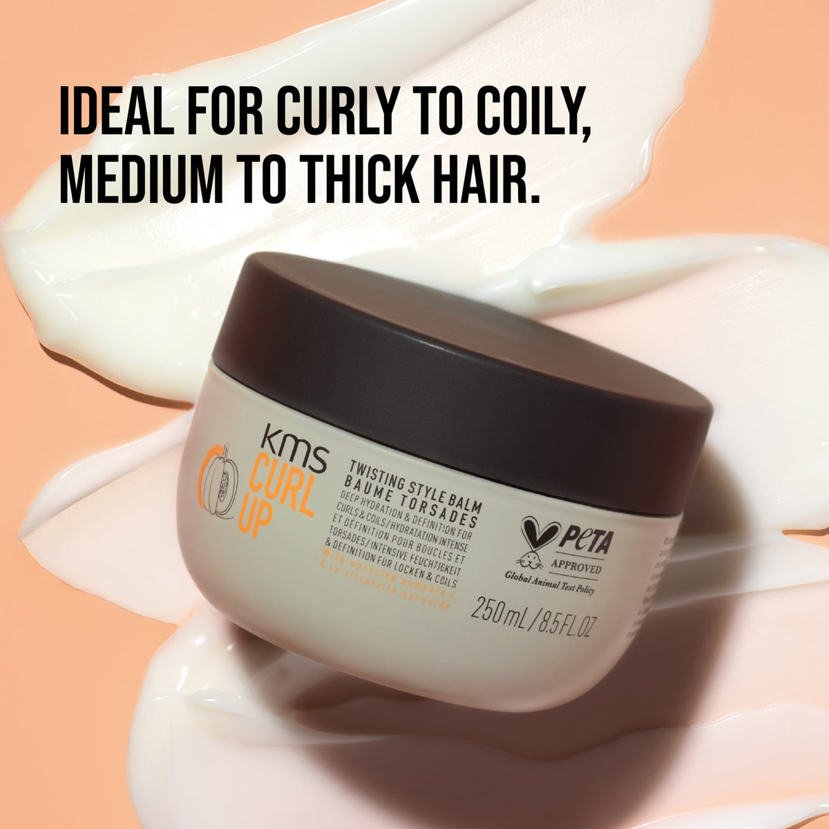 KMS Curlup Twisting Style Balm 250ml