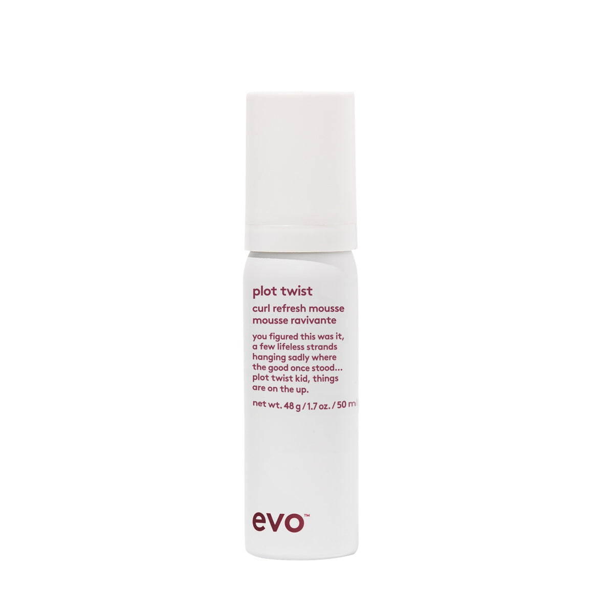 evo Plot Twist Curl Refresh Mousse 50ml