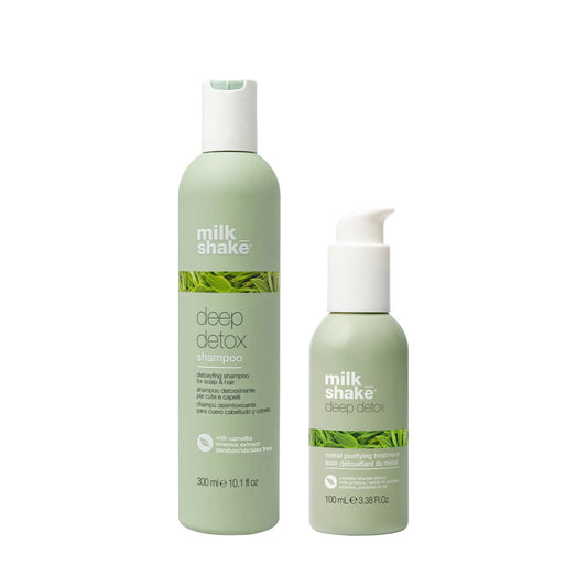 milk_shake Deep Detox Shampoo & Metal Purifying Treatment Duo