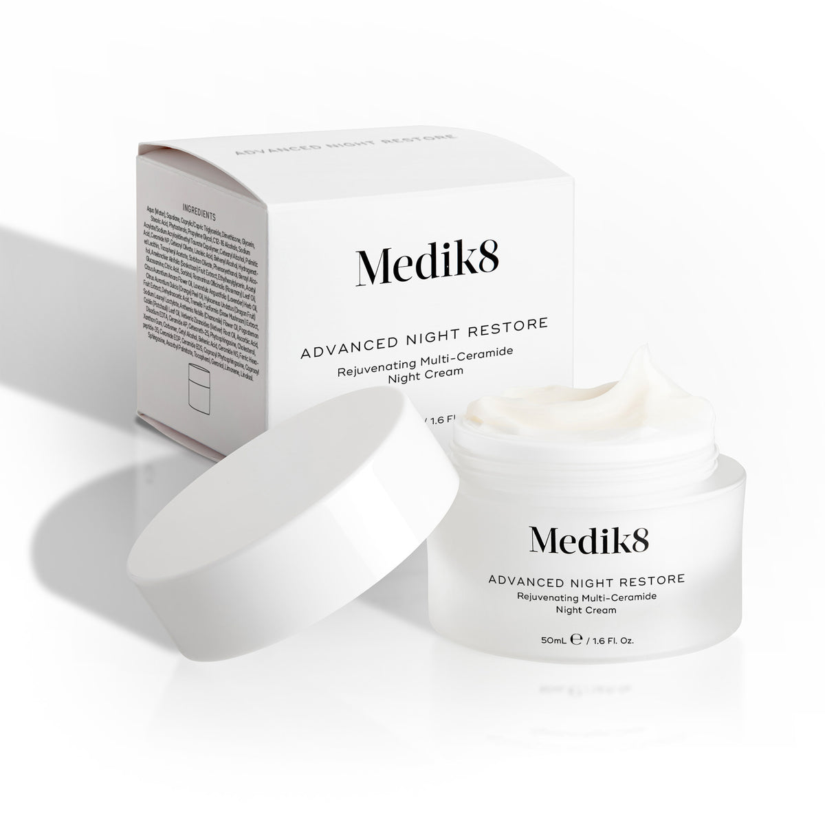 Medik8 Advanced Night Restore 50ml - Product and Carton