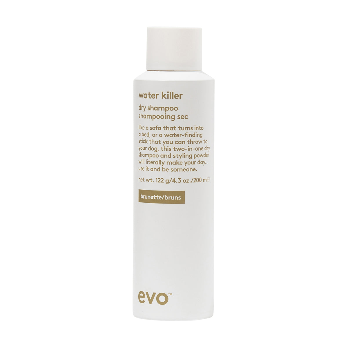 evo Water Killer Brunette Dry Shampoo 200ml