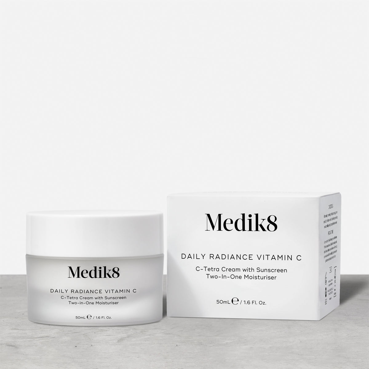Medik8 Daily Radiance Vitamin C Moisturiser 50ml - AUS Daily Radiance Vitamin C Grey B