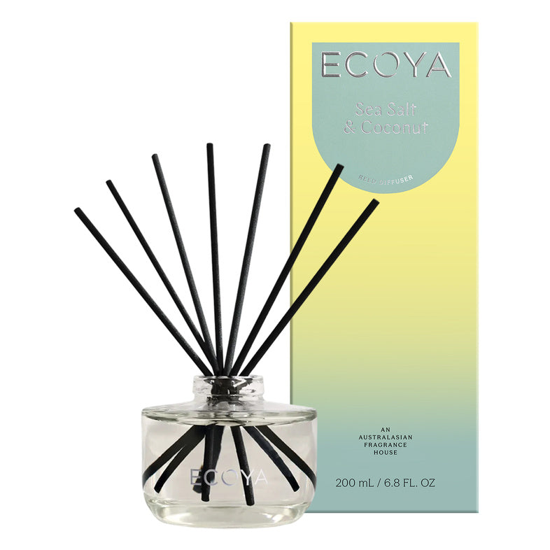 ECOYA Sea Salt & Coconut Reed Diffuser 200ml