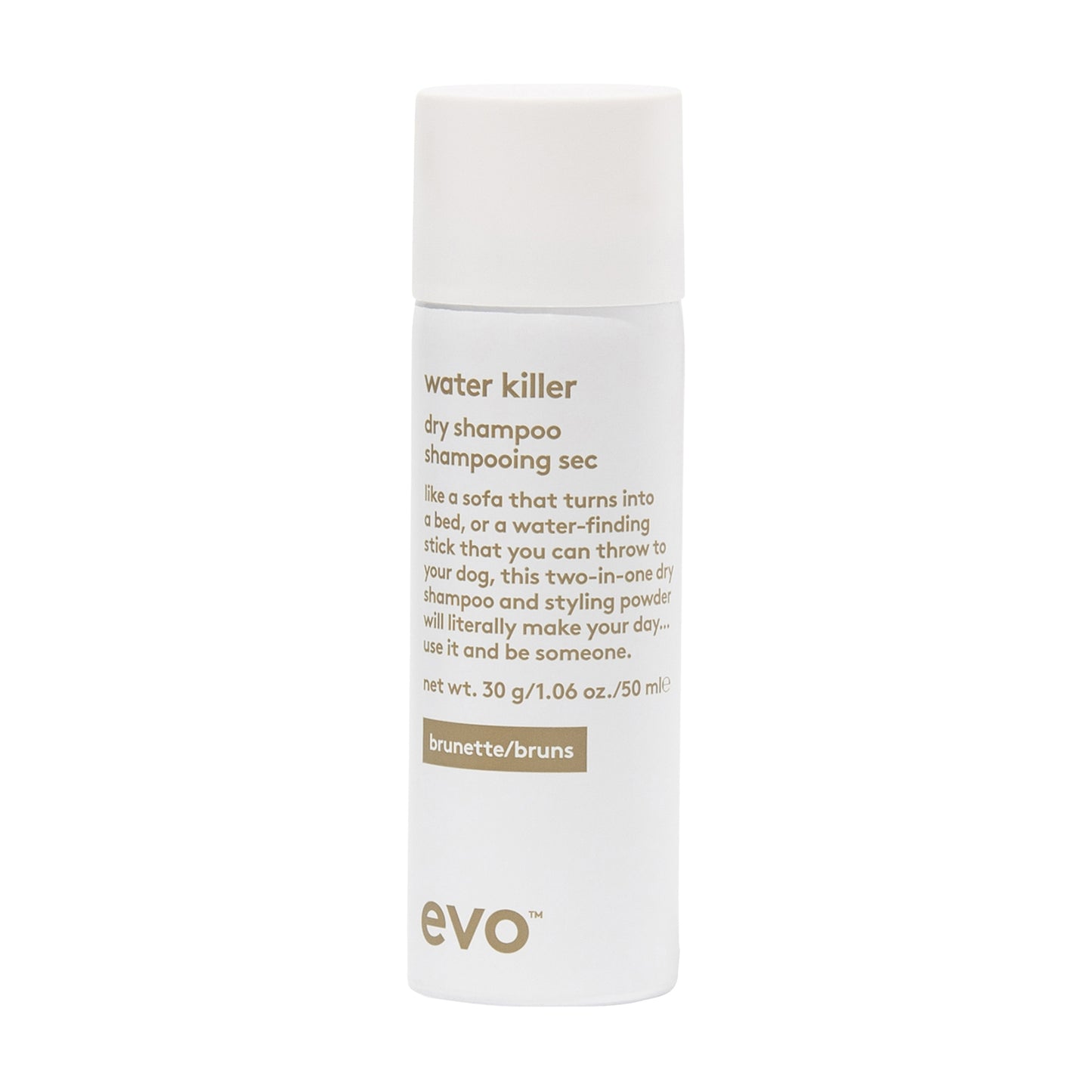 evo Water Killer Brunette Dry Shampoo 50ml