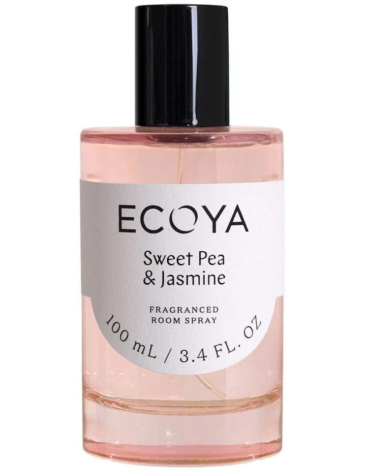 ECOYA Sweet Pea & Jasmine Room Spray 100ml
