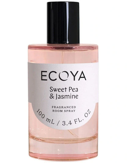 ECOYA Sweet Pea & Jasmine Room Spray 100ml