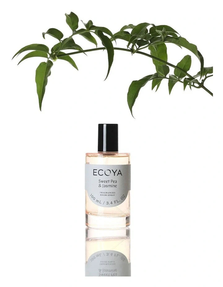 ECOYA Sweet Pea & Jasmine Room Spray 100ml