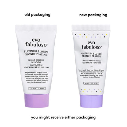 Evo Fabuloso Platinum Blonde Colour Boosting Conditioner 30ml