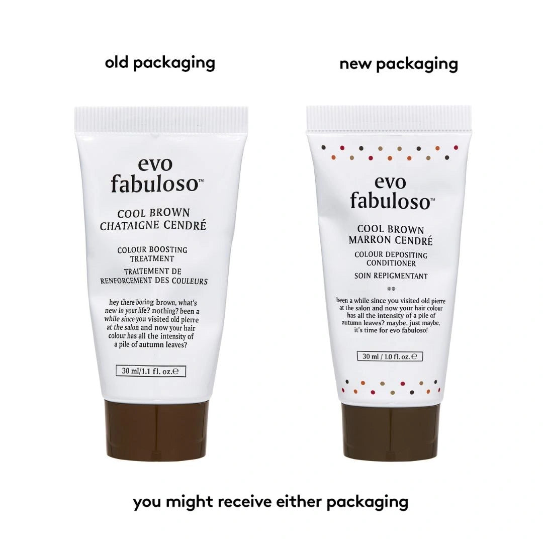 Evo Fabuloso Cool Brown Colour Depositing Conditioner 30ml