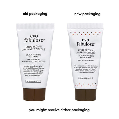 Evo Fabuloso Cool Brown Colour Depositing Conditioner 30ml