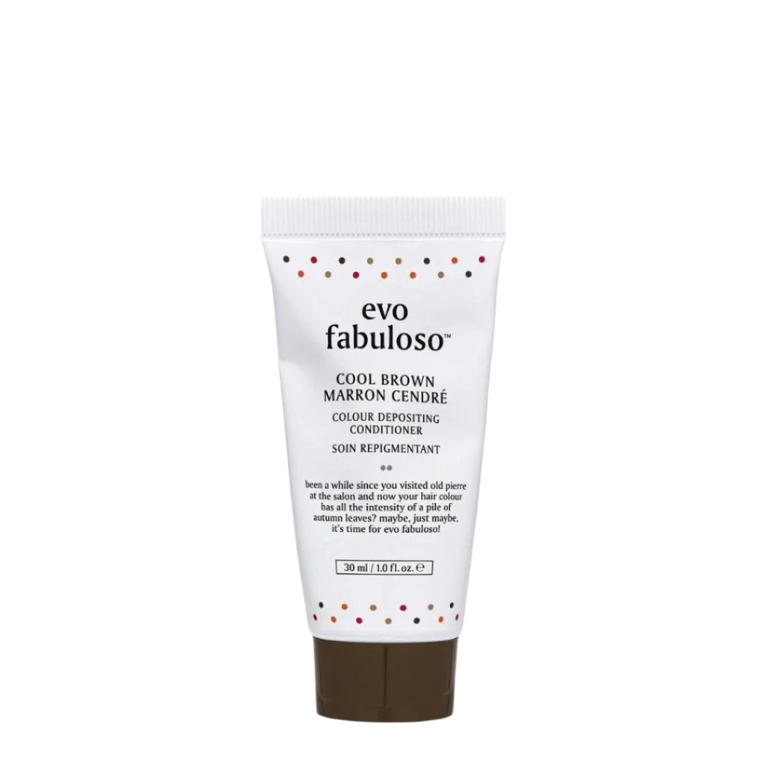 Evo Fabuloso Cool Brown Colour Depositing Conditioner 30ml