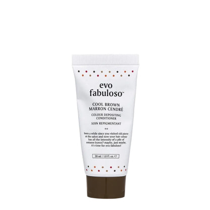 Evo Fabuloso Cool Brown Colour Depositing Conditioner 30ml