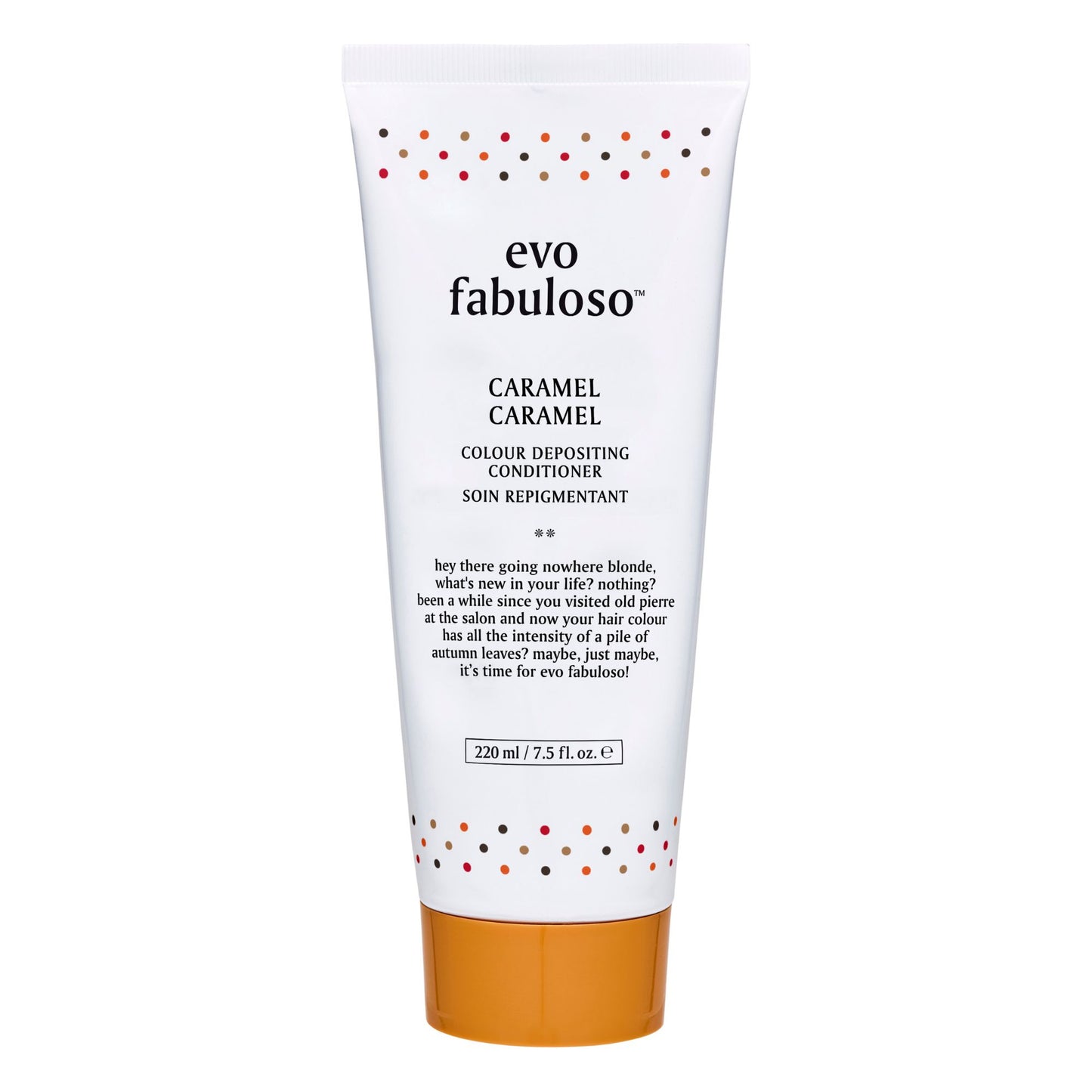 evo Fabuloso Caramel Colour Depositing Conditioner 220ml