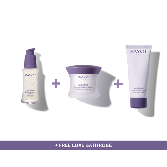 PAYOT SUPREME Holiday Value Bundle Pack + Luxe Spa Bathrobe