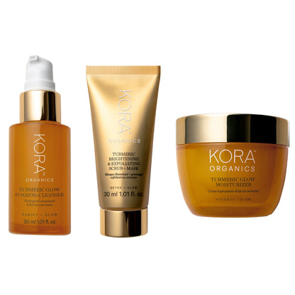 KORA Organics Turmeric Glow Trio  - Limited Edition
