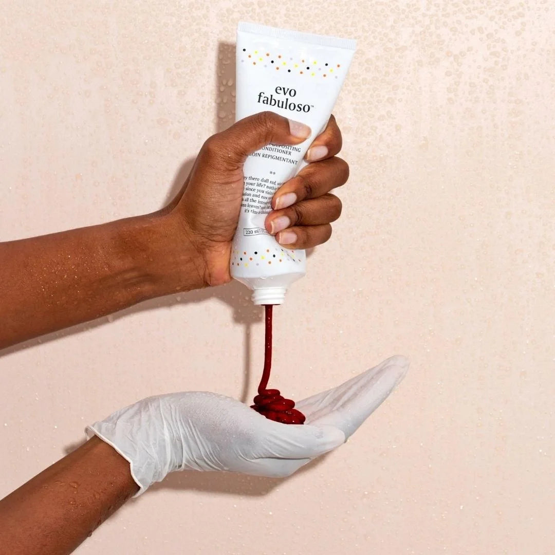 evo fabuloso Red Colour Depositing Conditioner 220ml
