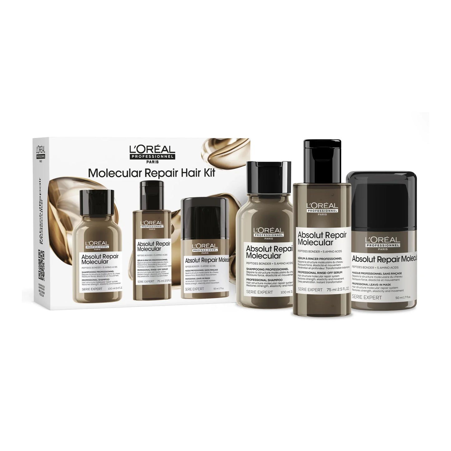 L'Oreal Professionnel Absolut Repair Molecular Mini Trio Discovery Kit