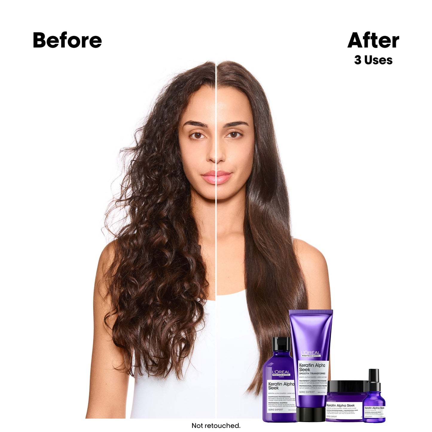 LOreal Professionnel Keratin Alpha Sleek Progressive Treatment 200ml