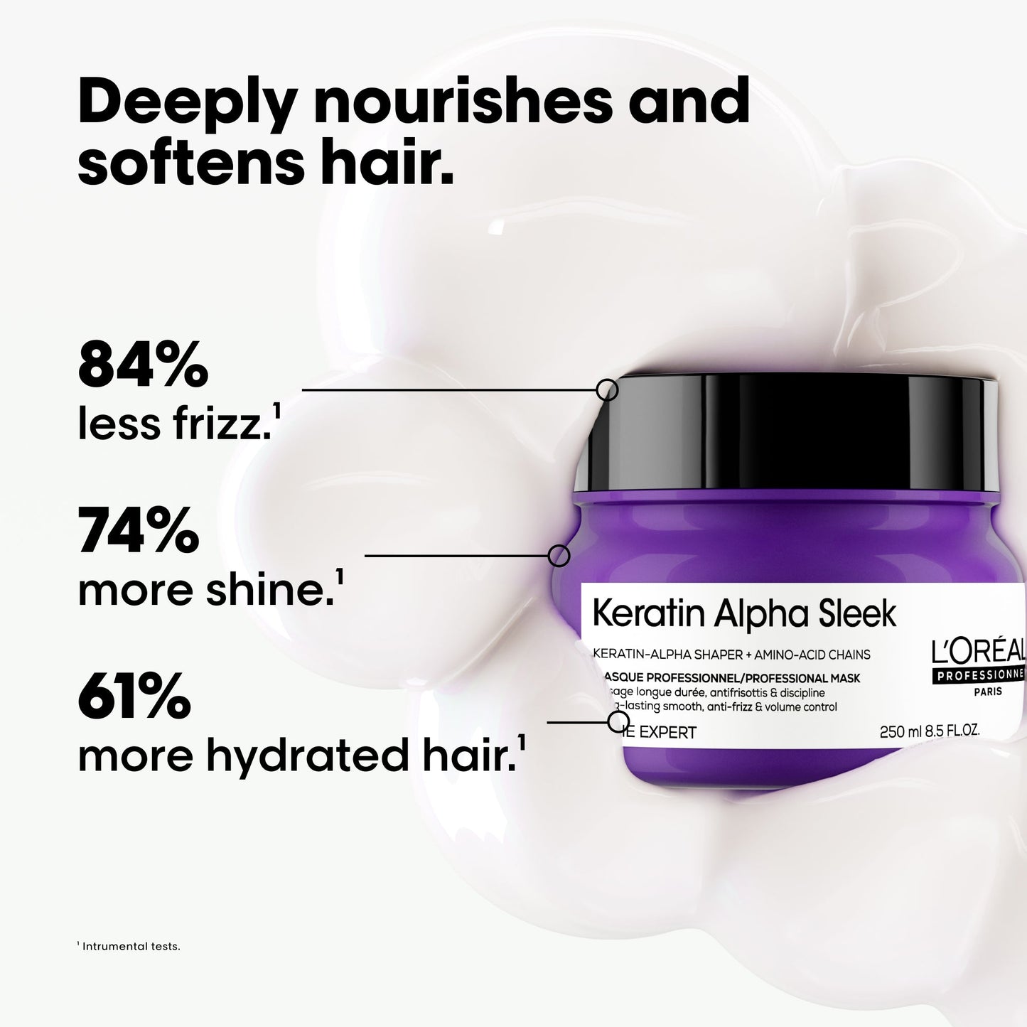 LOreal Professionnel Keratin Alpha Sleek Mask 250ml