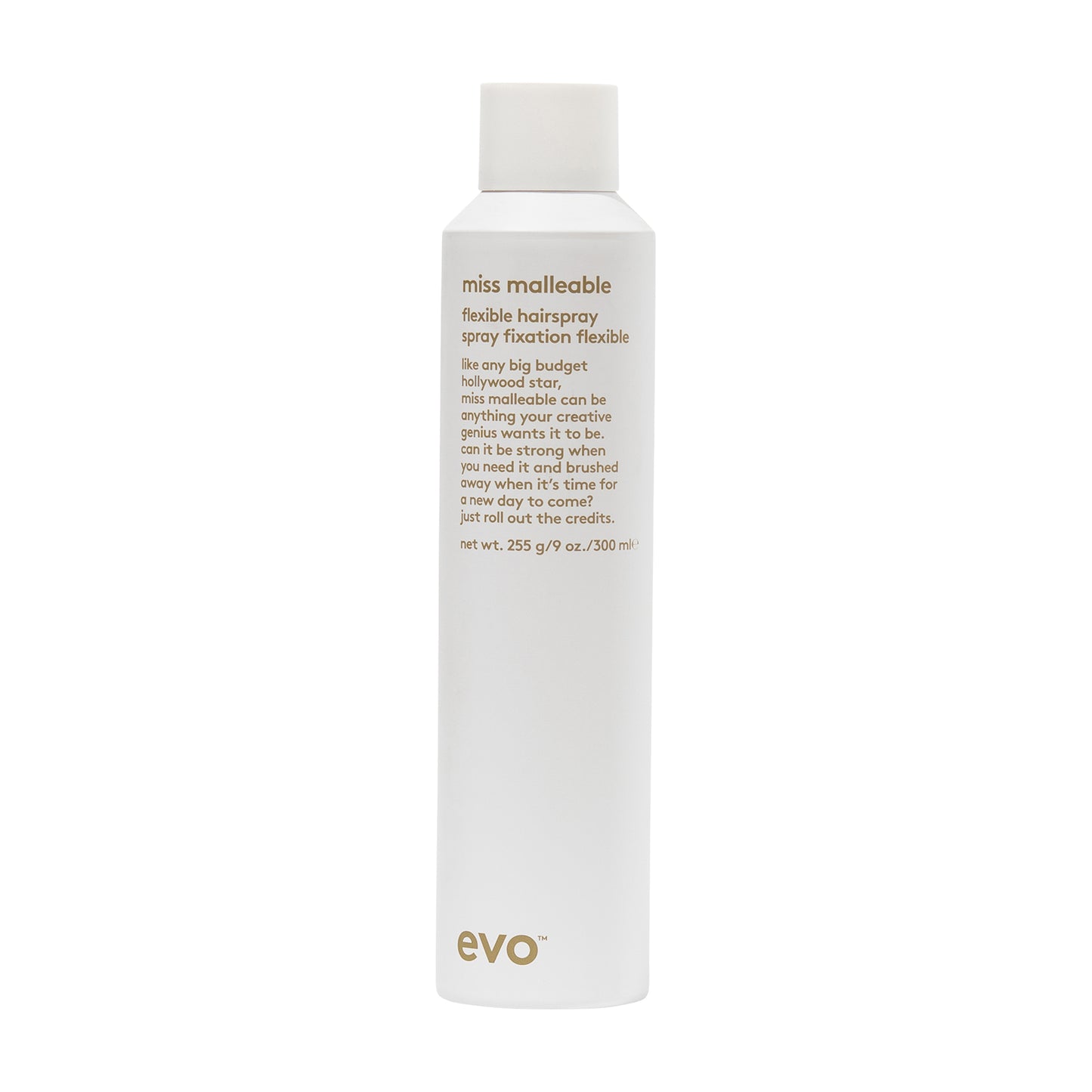 evo Miss Malleable Flexible Hairspray 300ml
