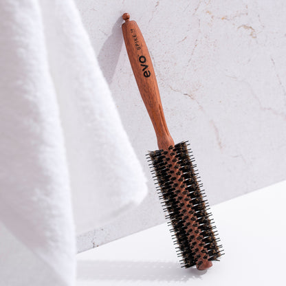 evo spike nylon pin bristle radial brush 14mm