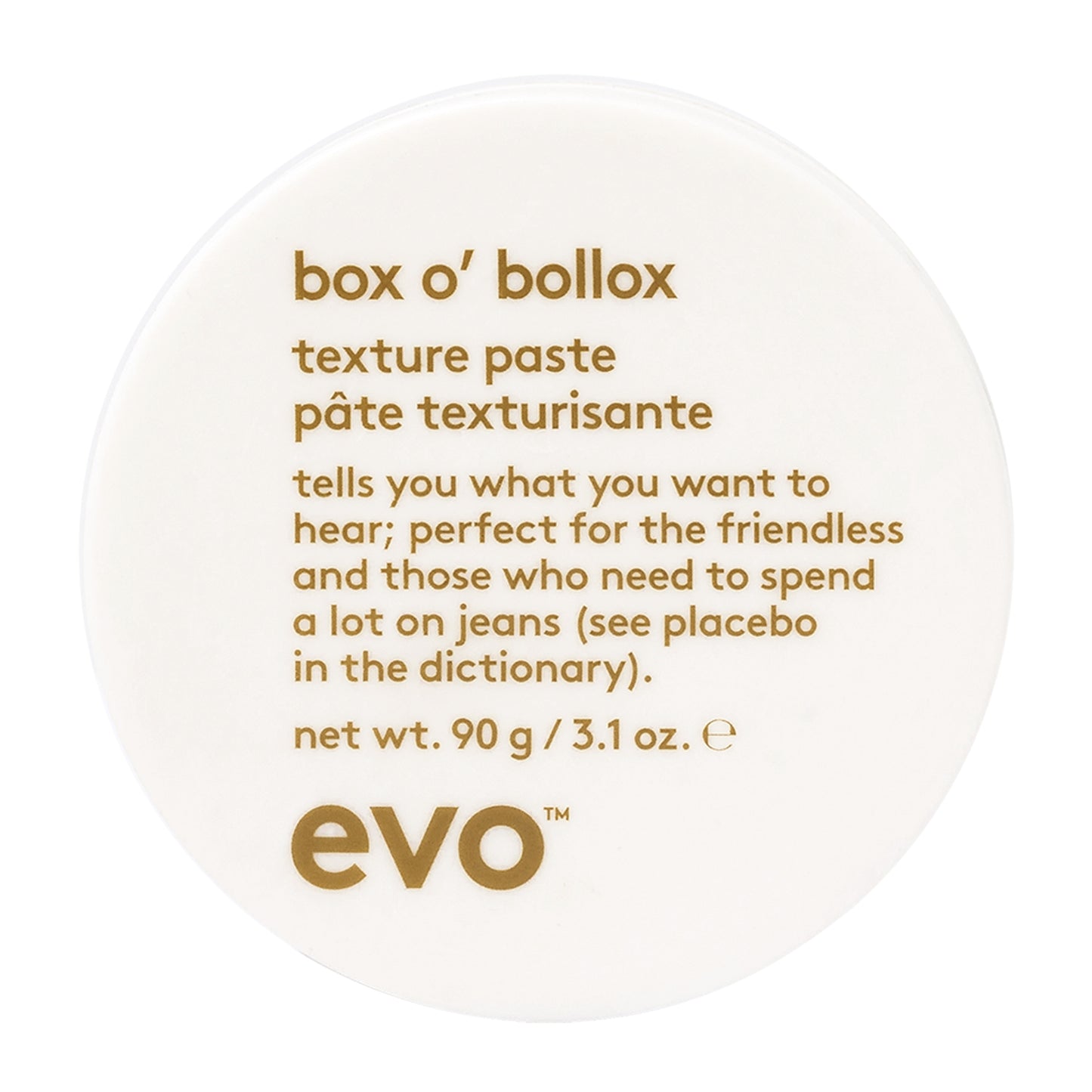 evo Box O' Bollox Texture Paste 90g