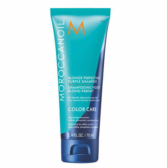 Moroccanoil Blonde Perfecting Purple Shampoo 70ml