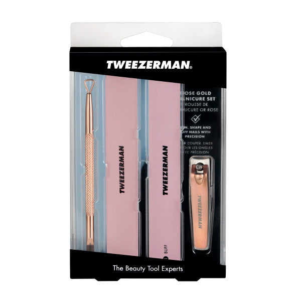 Tweezerman Rose Gold Manicure Kit