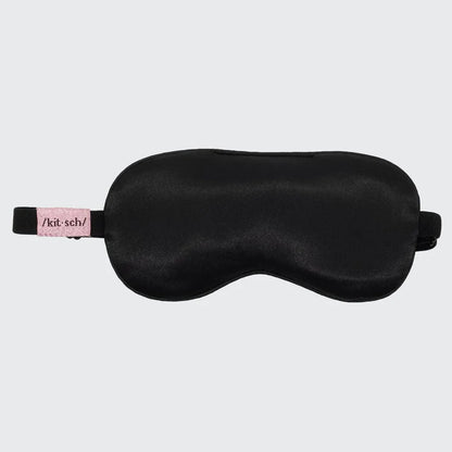 Kitsch Lavender Weighted Eye Mask - Black