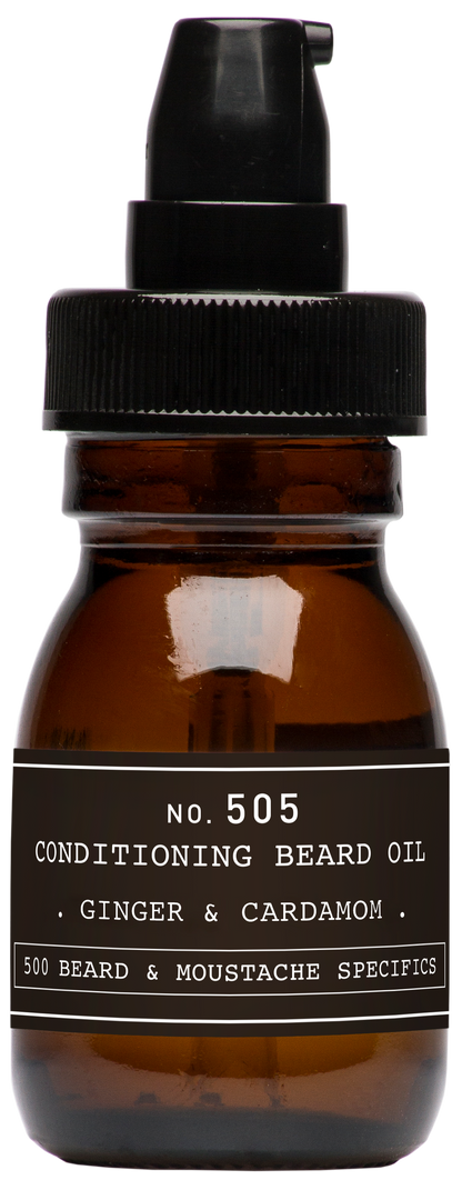 Depot No. 505 Conditioning Beard Oil - Ginger & Cardamon 30ml