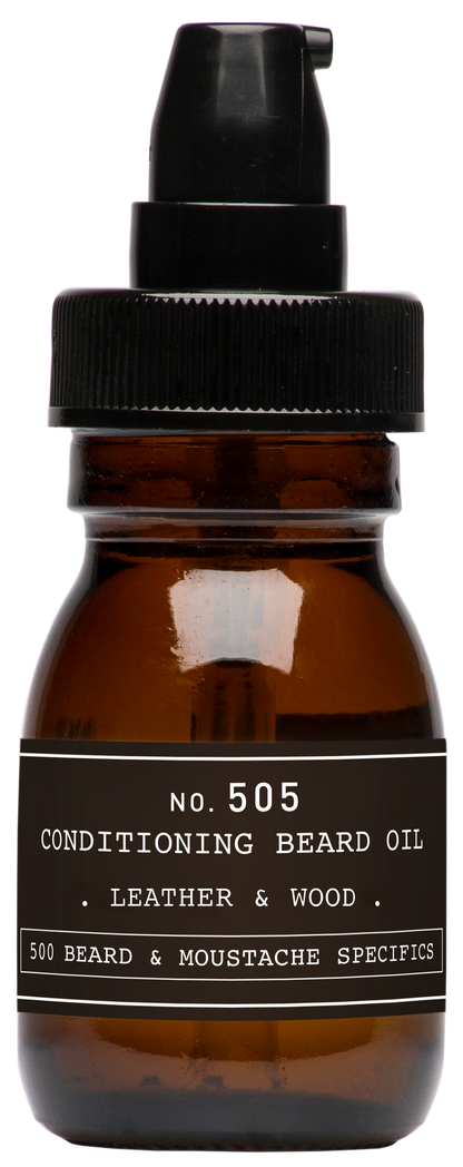 Depot No. 505 Conditioning Beard Oil - Leather & Wood 30ml
