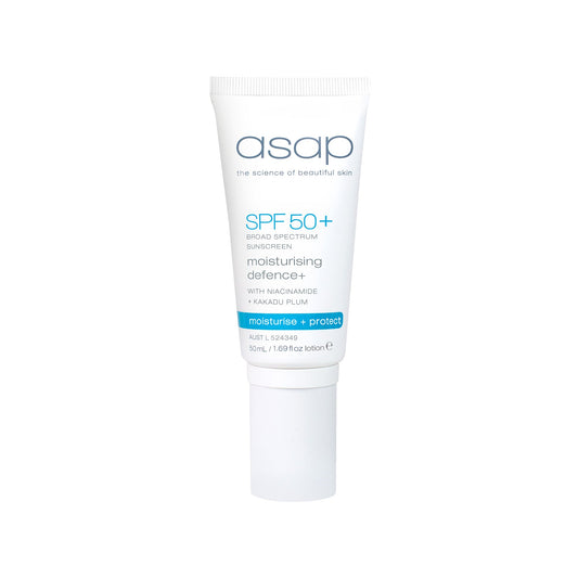 asap SPF50+ Moisturising Defence+ 50ml