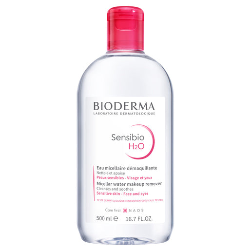 Bioderma Sensibio H2O Cleansing Micellar Water for Sensitive Skin 500ml