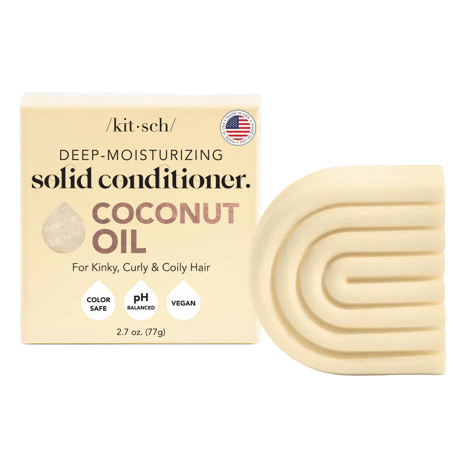 Kitsch Coconut Oil Deep Moisturizing Solid Conditioner Bar 77g