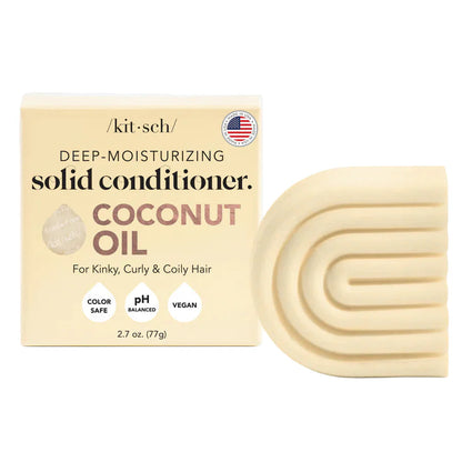 Kitsch Coconut Oil Deep Moisturizing Solid Conditioner Bar 77g