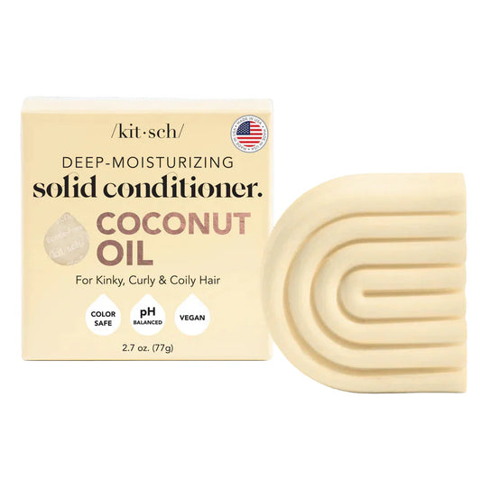 Kitsch Coconut Oil Deep Moisturizing Solid Conditioner Bar 77g