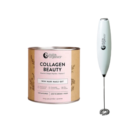 Nutra Naturals Collagen Beauty Unflavoured & Whisk Duo
