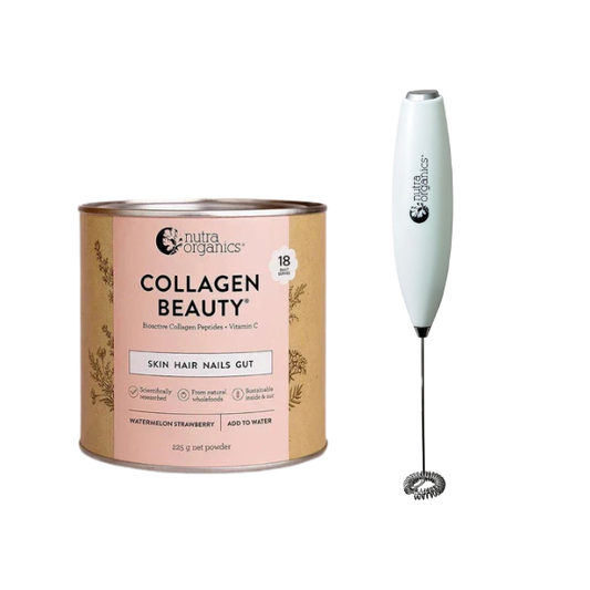 Nutra Naturals Collagen Beauty Watermelon Strawberry & Whisk Duo