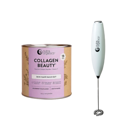 Nutra Naturals Collagen Beauty Blueberry Wildflower & Whisk Duo