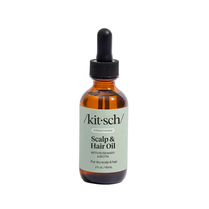 Kitsch Strengthening Hair & Scalp Oil with Rosemary & Biotin 60ml