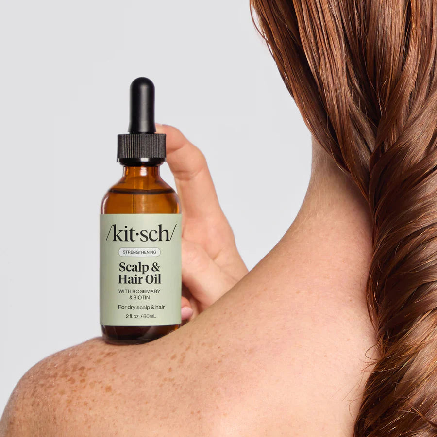 Kitsch Strengthening Hair & Scalp Oil with Rosemary & Biotin 60ml