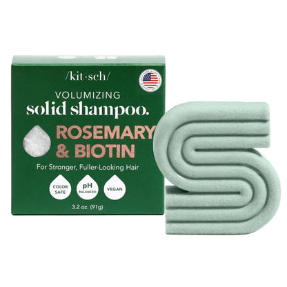 Kitsch Rosemary & Biotin Volumizing Solid Shampoo Bar 91g
