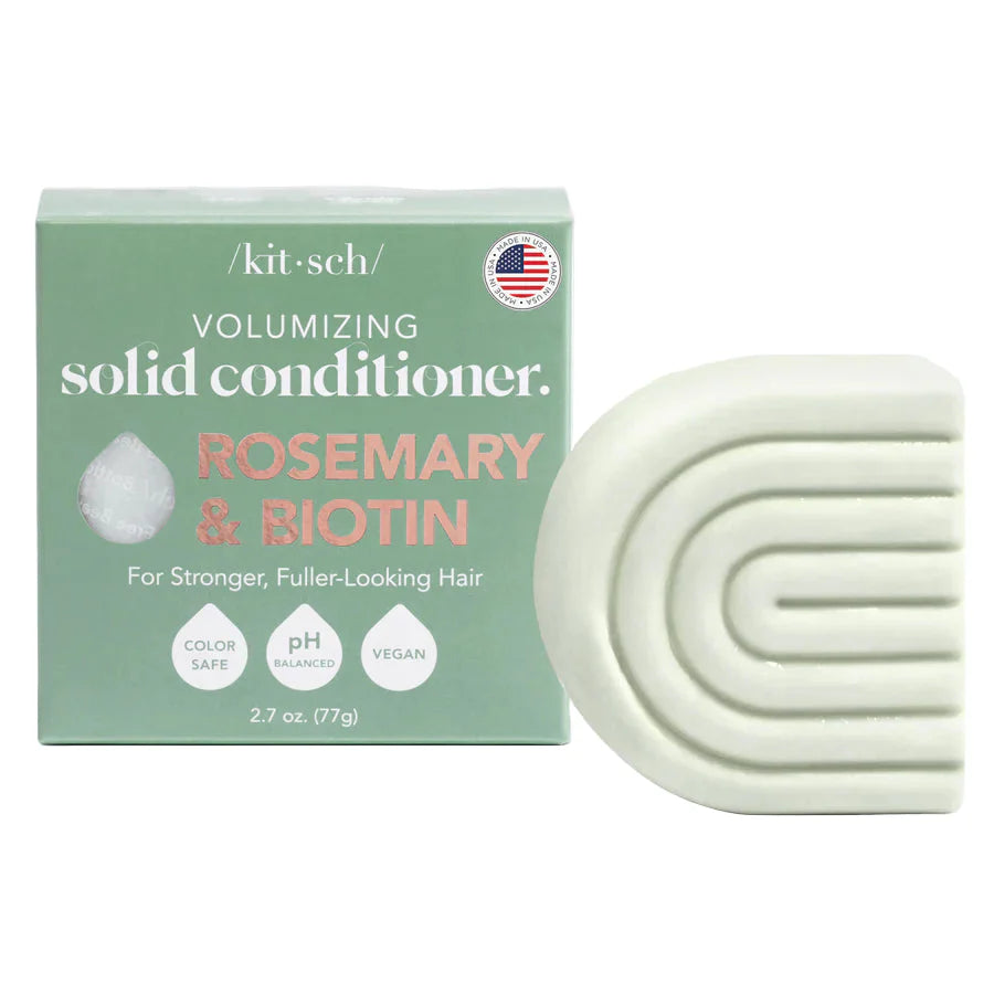 Kitsch Rosemary & Biotin Volumizing Solid Conditioner Bar 77g