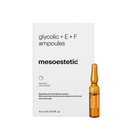 Mesoestetic Glycolic Acid + E + F Ampoule 10x 2ml