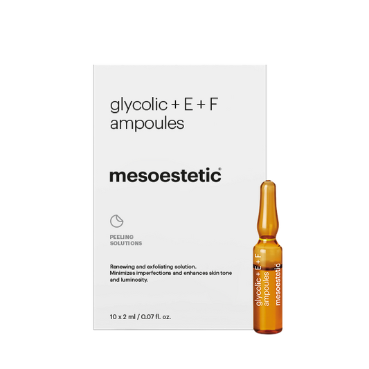 Mesoestetic Glycolic Acid + E + F Ampoule 10x 2ml