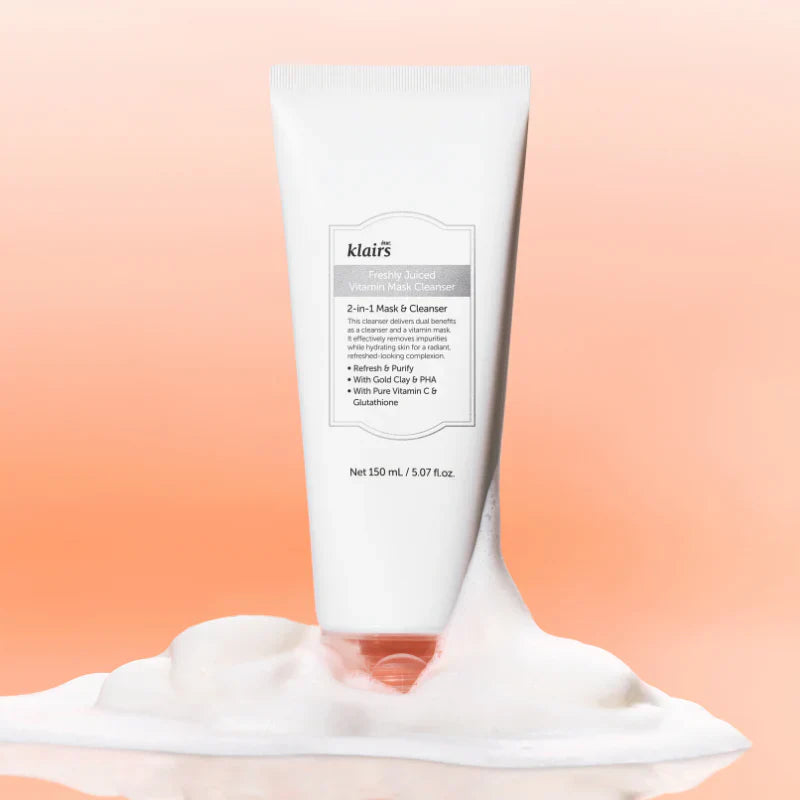 Dear, Klairs Freshly Juiced Vitamin Mask Cleanser 150ml