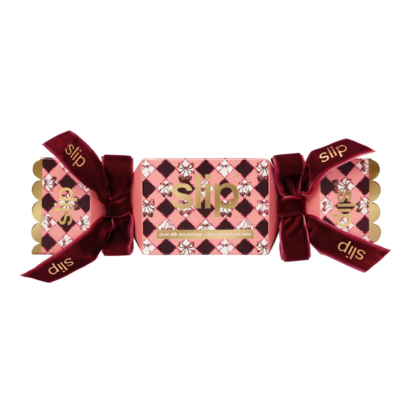 Slip Pure Silk Assorted Scrunchie Cracker - Sweetheart